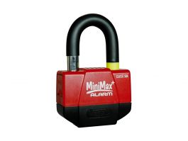 Vector Minimax Schijfremslot met Alarm ART 4 - Rood