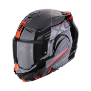 Scorpion EXO-TECH EVO TRAVELLER - Zwart / Rood